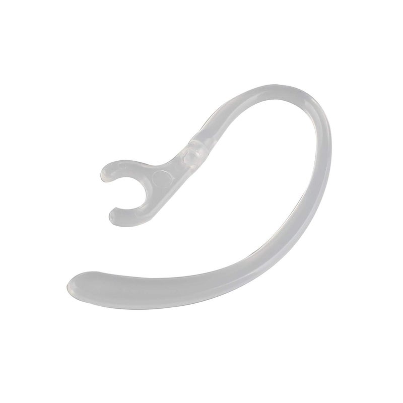 Futheda 10PCS Bluetooth Headset Earpiece Universal Receiver Clip 360 Degree Rotate Clamp Holder Earhooks Ear Loop Replacement (6mm - Clear) - Image 2